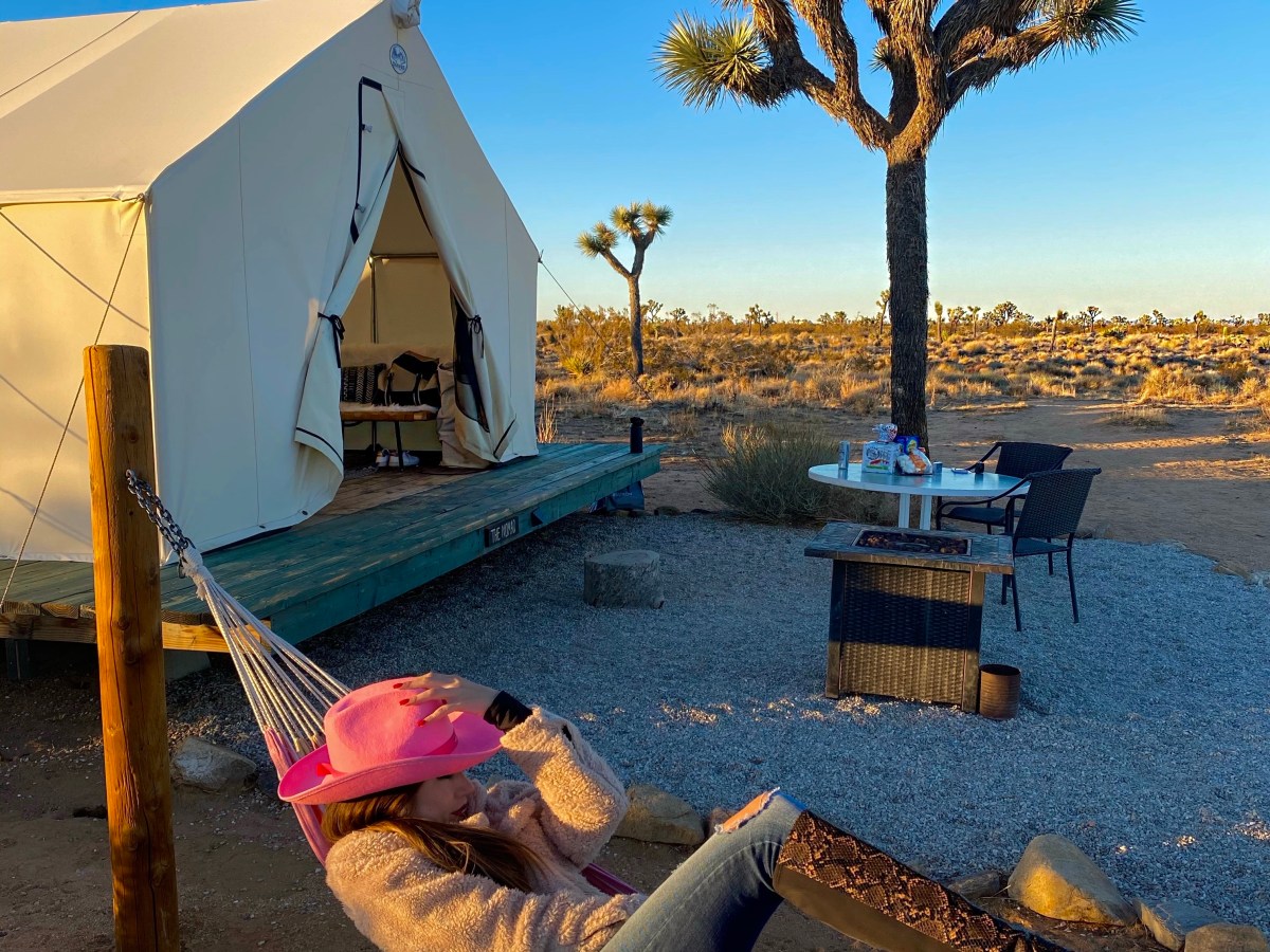 Glamping in Joshua&nbsp;Tree